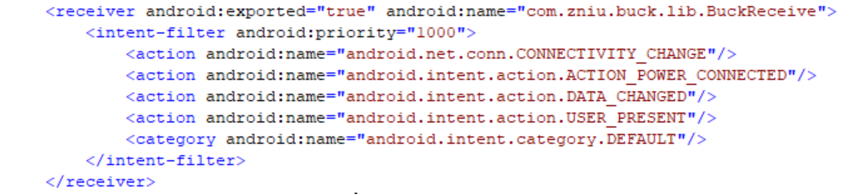 Figure 5 Snipper of ZNIU code